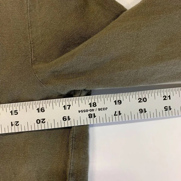 Ann Taylor Loft Women's‎ Linen Blend Long Sleeve Elastic Waist Jumpsuit Size XS - Picture 14 of 16